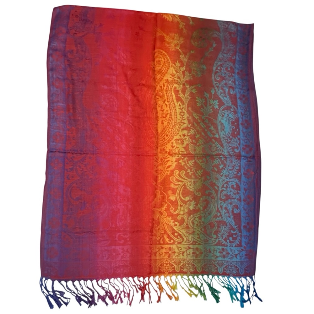 100% Cashmere Made in Jerusalem Long Wrap Scarf